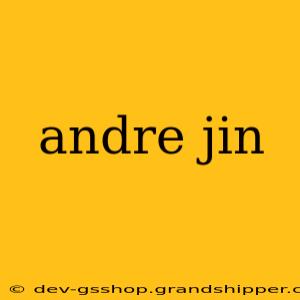 andre jin