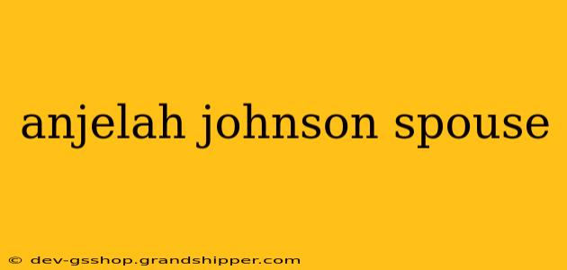 anjelah johnson spouse