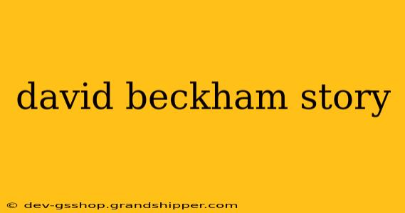 david beckham story