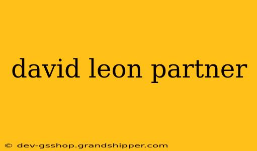 david leon partner