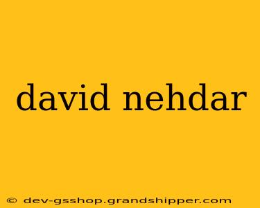 david nehdar