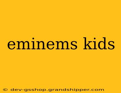 eminems kids