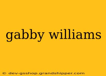 gabby williams