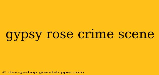 gypsy rose crime scene