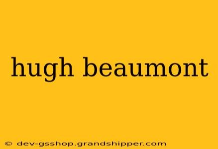 hugh beaumont