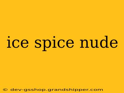 ice spice nude