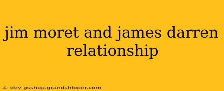 jim moret and james darren relationship