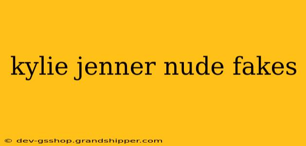 kylie jenner nude fakes