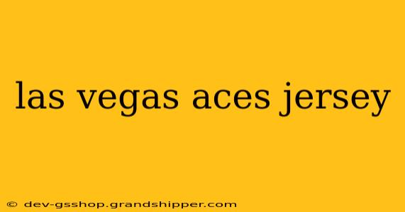 las vegas aces jersey