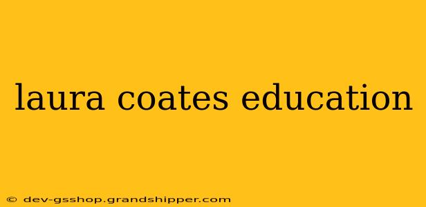 laura coates education