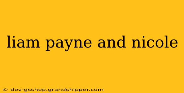 liam payne and nicole