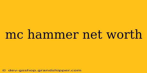 mc hammer net worth