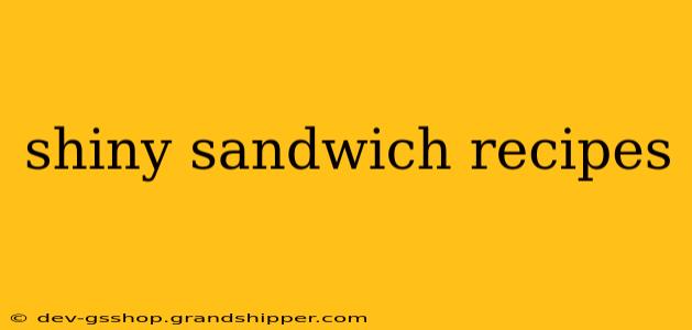 shiny sandwich recipes