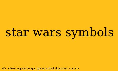 star wars symbols