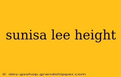 sunisa lee height