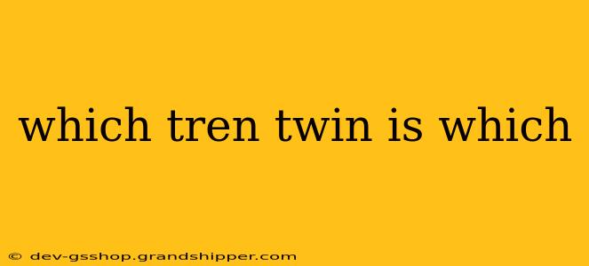 which tren twin is which